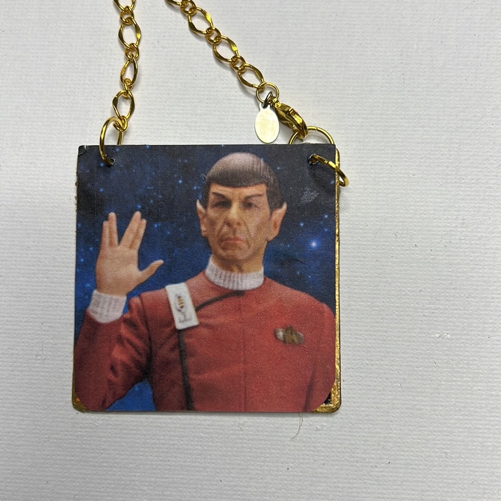 Leonard Nimoy alias Spock Brass Ornament